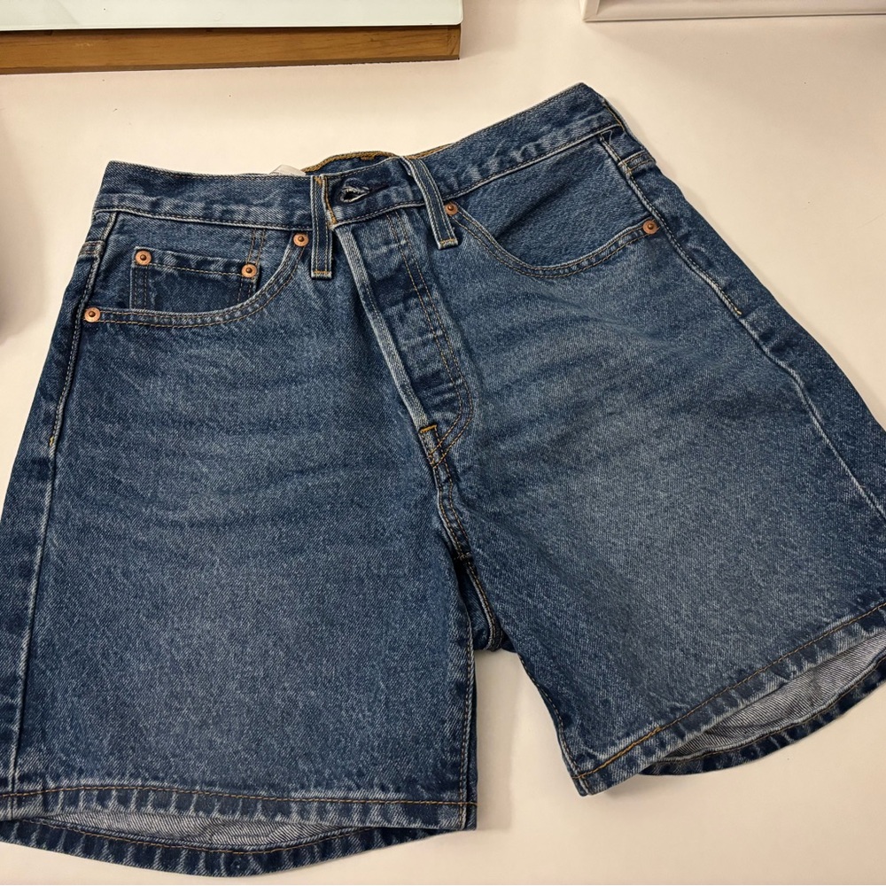 Levi's Blue Jean Shorts for Women